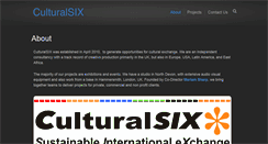 Desktop Screenshot of culturalsix.com